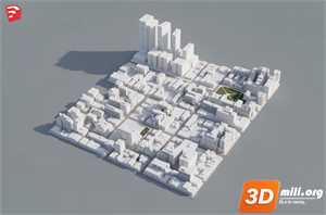 Environment element Skp Files 